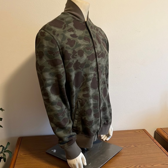 American Eagle Mens Camo Bomber Jacket Size M EUC - Picture 2 of 7
